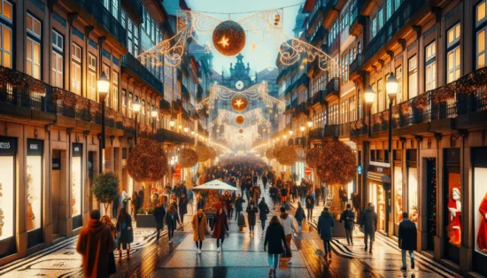 Onde fazer compras de Natal no Porto